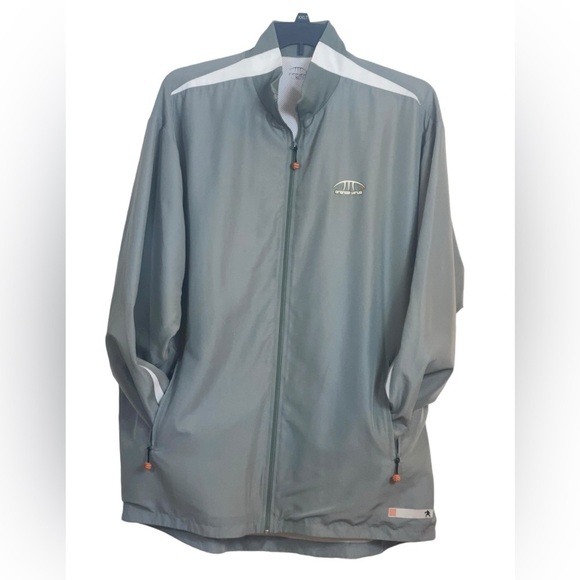 Orange Virus Performance basketball jacket. Size XL GUC - Picture 7 of 12